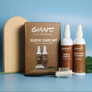 Suede Care Kit 120ml Suede Cleaner & Waterproof Spray with Brush for Suede Nubuck Shoes Easy Clean