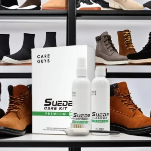 Suede Care Kit Waterproof Stain-Resistant Suede Spray Convenient Care Cleaner Brush Customizable OEM Shoe Cleaning