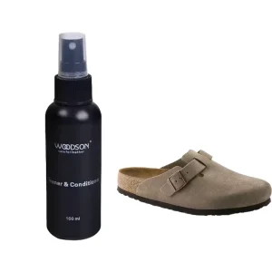 Suede Cleaner Birken Shoes Cleaner Spray Gentle Suede Shoe Cleaner and Conditioner Eco-friendly No-Residue Leather Care