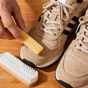 Suede Cleaning Kit with Suede Eraser Brush Set for Nubuck Leather Shoes Boots
