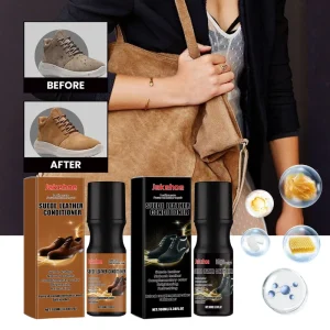Suede Leather Reconditioning Agent Deep Clean Stain Removal Protective Shine Suede Refresher Leather Care Color Restorer