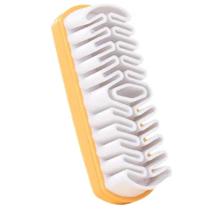 Suede & Nubuck Cleaning Shoe Brush with Rubber Soft Bristled Eraser Wood Handle Modern Design