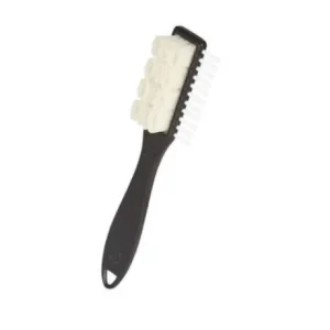 Suede & Nubuck Crepe Brush with Plastic Handle Featuring Nylon Hair for Shoe Cleaning