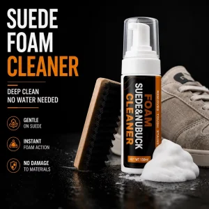 Suede & Nubuck Foam Cleaner Shoe Cleaning Liquid Remove Dirt Restore Texture Sneaker Cleaner Leather Care Solution