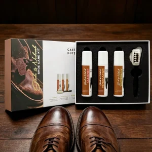 Suede & Nubuck Shoe Care Kit Cleaner Renovator Waterproof Spray & Brush Set