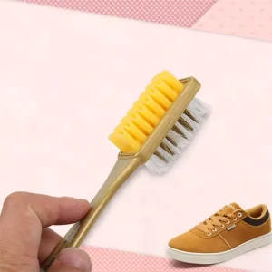 Suede Shoe Cleaner Kit with Rubber Brush and Cleaning Eraser Nubuck Shoe Care Tool