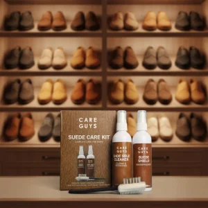Suede Shoe Cleaning Kit Shoe Care Kit with Shoe Cleaner Protector Waterproof Spray Brush for Suede Boots Nubuck Leather