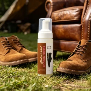 Suede and Nubuck Foam Shoe Cleaner Gentle Foaming Sneaker Cleaner for Suede Leather Boots Dress Shoes Stain Remover