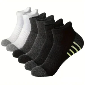 Summer Anti Friction Deodorant Breathable Mesh Casual Sports Large Size Sweat absorbent Ankle Socks for Men