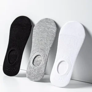 Summer Cotton No Show Ankle Socks Breathable Deodorant Solid Casual Sports Fitness Low Cut Knitted Cuff