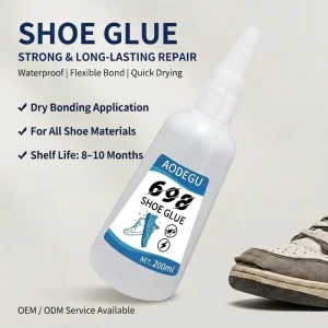 Super Acrylic Shoe Repair Glue 200ml Oil Based Adhesive for Metal Wood Leather Plastic Use