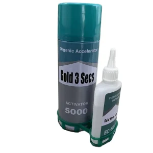 Super Liquid Adhesive for Shoe Repair and Construction MDF Kit with Spray Activator Cyanoacrylate Acrylic Adhesive