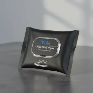 Supplier Small Pack Shoe Cleaning Wipes Individually Wrapped Single Use Shoe Wipes for on the Go Shoe Care OEM Private Label