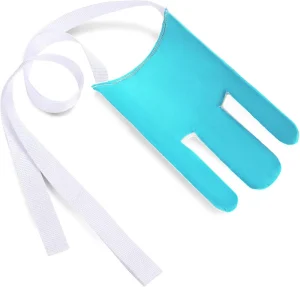 Terry Cloth Sock Aid with Three Finger Design Lazy Sock Helper for Elderly Patient Rehabilitation Shoe Horn