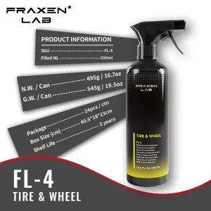 Tire & Wheel Cleaner Heavy Duty Non Acidic Brake Dust Remover Safe For Alloy Chrome Rims OEM Bulk