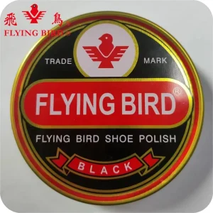 Top Export Quality 40 50ml Black Brown Neutral Solid Tin Shoe Polish for Shoes and Leather Shinning