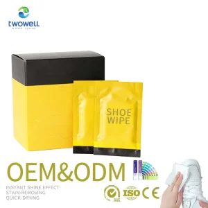 Travel Shoe Care Wet Wipes Sneaker Cleaning Wipes for Removing Dirt