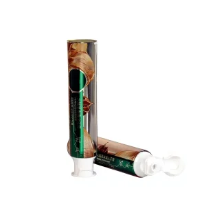 Travel Size Aluminum Plastic Toothpaste Tube 12.7 35mm Screw Cap Custom Logo UV Printing Portable Use