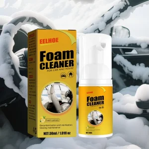 Trending Products New Arrivals 30ml Deep Cleaning Multi Purpose White Car Interior Sneakers Tire Leather Car Cleaner Foam
