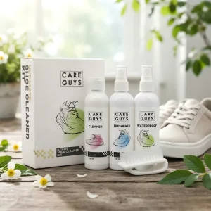 Ultimate Shoe Care Kit with Leather Conditioner Waterproof Protector Shoe Brush for Quick Easy Clean