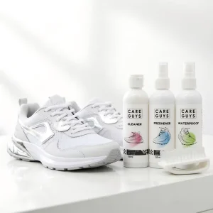 Ultimate Wet Waterproof Shoe Care Kit & Stain Remover with Liquid Foam Shoe Cleaner Freshener Protector Shoe Brush