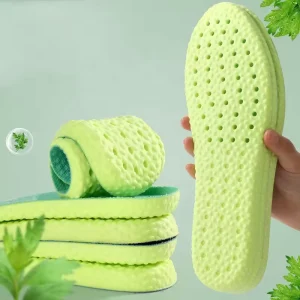 Unisex Soft Memory Foam Orthopedic Insoles Deodorizing Insole for Shoes Sports Absorbs Sweat Soft Antibacterial Shoe Accessories