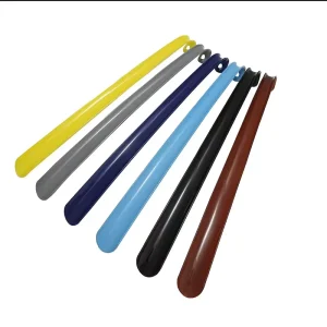 Variety Sizes Custom Logo Medium and Long Plastic Shoe Horn for Promotion