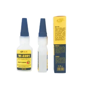 W 2201 502 Super Glue Quick Drying Cyanoacrylate Adhesive Paste for Shoe Plastic Rubber Metal Leather 3 5 Seconds