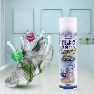 WHJJ Foot Odor Eliminator Shoe Deodorant Aerosol Spray 260ml 5%-15% Active Ingredient Disposable