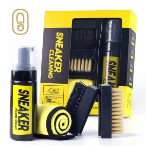 Water Free Foam Sneakers Cleaner 150ML Shoes Cleaner Foam Dry Cleaning Suit Shoe Brush Shoe Cloth Work on White Shoe Suede Boot