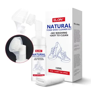 Water Free Washing Sneaker Cleaner 150ml Natural Foam Shoe Cleaning Kit Efficient White Shoe Cleaning with Customized Package
