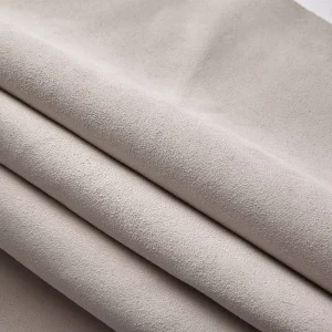 Water Resistant Cow Nubuck for Sofa Covers Velvet Touch Anti Stain for Family Couch Upholstery