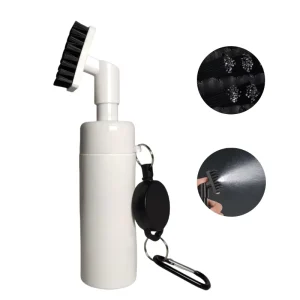 Water Spray Golf Club Cleaning Brush Large Water Capacity Golf Brush for Golf Club Balls Shoes Cleaning