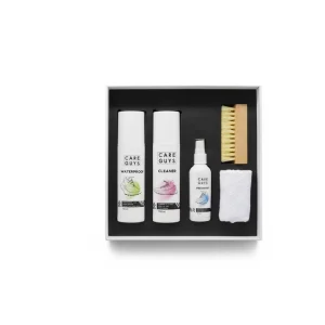 Waterproof Shoe Care Clean Kit with Wet Formula Waterproof Spray Bottle 1000g Shoe Cleaner Shield Freshener Brush Cloth