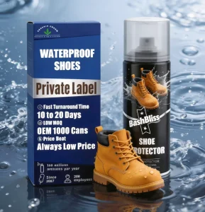 Waterproof Spray for Shoes Nano Shoe Protector Spray Rain and Stain Repellent for Sneaker Leather Nubuck Suede Canvas Daily Care