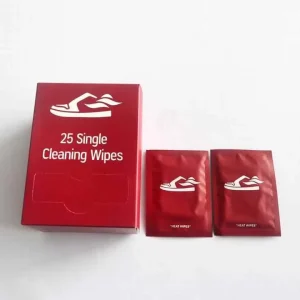 Wet Wipes Custom Disposable White Sneaker Cleaning Shoes Wipes