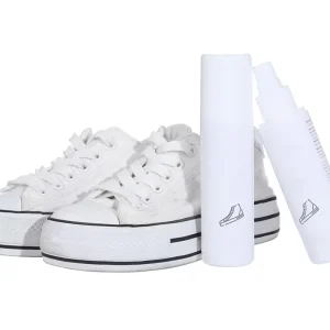 White Foam Detergent with Brush Shoes Cleaner for Removing Stains on White & Casual Leather Shoes Shoe Care Kit