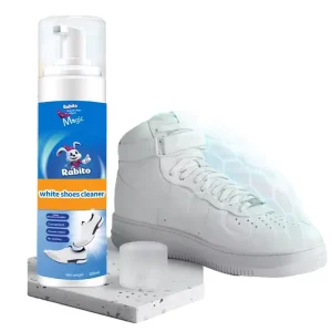 White Foam Shoes Cleaner Spray