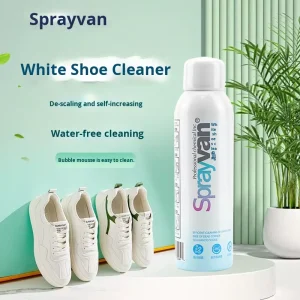 White No-Wash Sneaker Cleaner with De-Yellowing Stain Removal Shoe Cleaning Brush and Special Tool 034 Daily Chemicals Product
