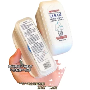 White Shoe Cleaner Cleaning Brush Shoe Cleaning Tool Foam Decontamination Yellowing and Oxidation Shoe Clean Brush