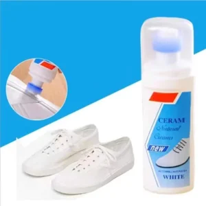 White Shoe Cleaner One Wipe Stain Remover Whitening Yellowing Cleaning Shoe Care Tool
