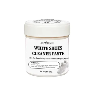 White Shoes Cleaner Paste Instantly Erases Dirt Black Scuff Marks Restores Whiteness for Canvas Leather 220g