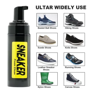 White Sneaker Cleaner Remove Shoe Stains Cleaning Kit Shoe Clean Foam for Tennis Canvas Fabric Shoe