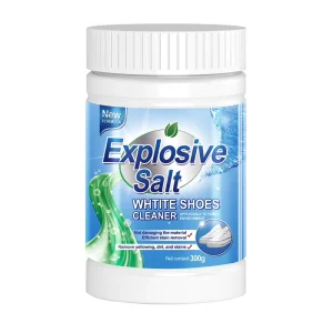 White Sneakers Explosive Salt Reusable 300g Detergent Cleaning Apparel Bubble Powder Stain Removal Whitening Shoe Brush