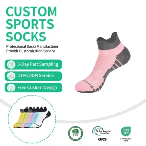 Women’s Antibacterial Marathon Running Over Knee Sweat Absorbent Breathable Sports Compression Socks Deodorant Spring Body