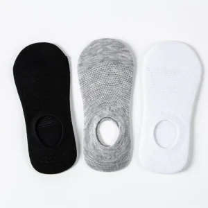 Women’s Summer Cotton No Show Ankle Socks Breathable Deodorant Solid Casual Sports Fitness Low Cut Knitted Cuff Bottom Thin