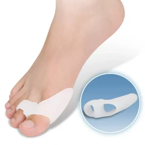 Women’s Winter Small Toe Separator Double Ring Correction Silicone with Ball of Foot & Heel Cushions