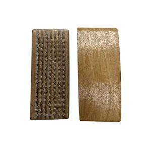 Wood Handle Nylon Scrub Brush Hard Bristle Hand Shoe Cleaning Brush