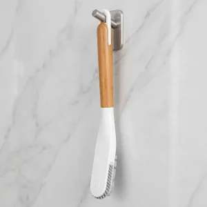 Wood & TPR Practical Cleaning Brush Portable Multifunctional Shoe Brush Support Customization