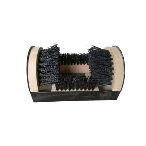 Wooden Cleaning Foot Scrub Brush Shoe Polish Brush Bamboo Clean Brush